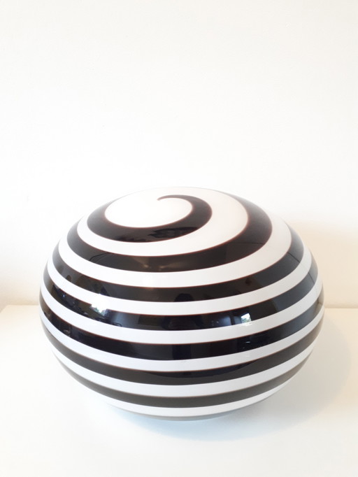 Designlampe Wirbel Zebralicht