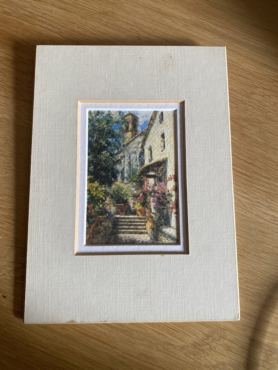 Image 1 of Gordon Breckenridge Aquarell Toscana