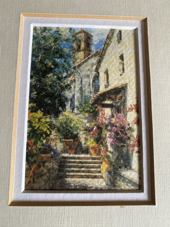 Image 1 of Gordon Breckenridge Aquarell Toscana