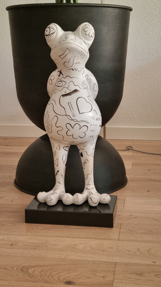 Image 1 of Skulptur/Frosch Handbemalt Casablanca Gilde