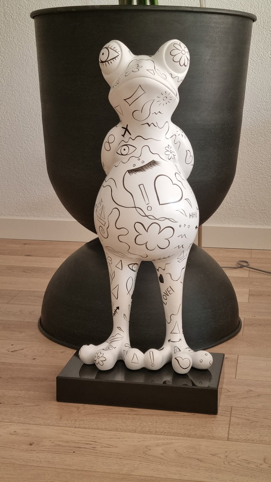 Image 1 of Skulptur/Frosch Handbemalt Casablanca Gilde