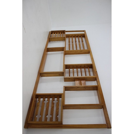 Image 1 of Vintage-Raumteiler aus Esche, Tschechoslowakei 1970