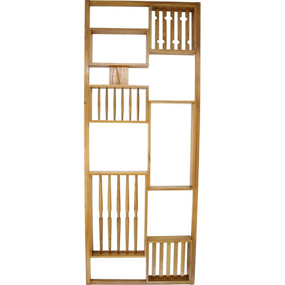 Image 1 of Vintage-Raumteiler aus Esche, Tschechoslowakei 1970