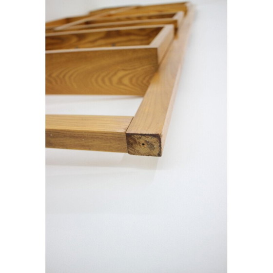 Image 1 of Vintage-Raumteiler aus Esche, Tschechoslowakei 1970