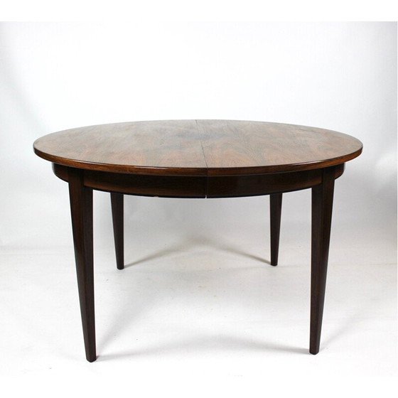 Image 1 of Vintage-Tisch aus Palisanderholz mit drei Auszügen, entworfen von Omann Junior, 1960