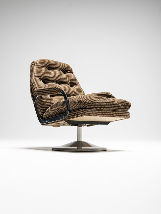 Image 1 of Weltraumzeitalter Sofa und Sessel Set, Ungarn, 1950er Jahre