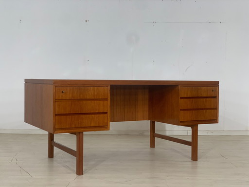 Omann junior teak schreibtisch tisch desk model 76