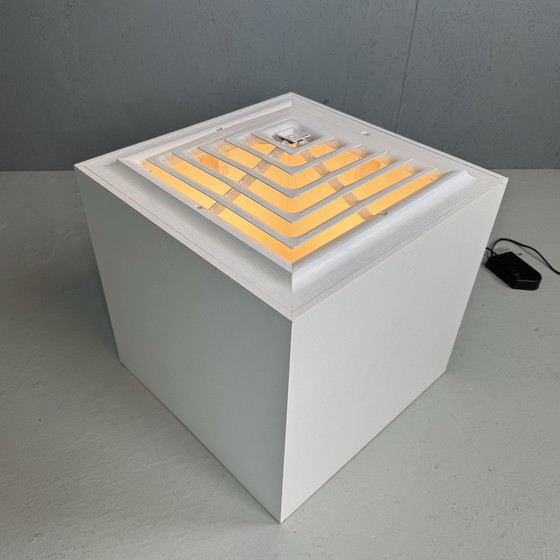 Image 1 of Vintage Würfel Stehlampe