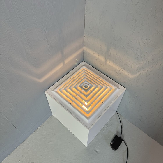 Image 1 of Vintage Würfel Stehlampe