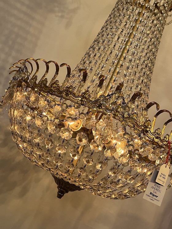 Image 1 of Peris Andreu Design-Kronleuchter-Hängelampe XXL-Größe