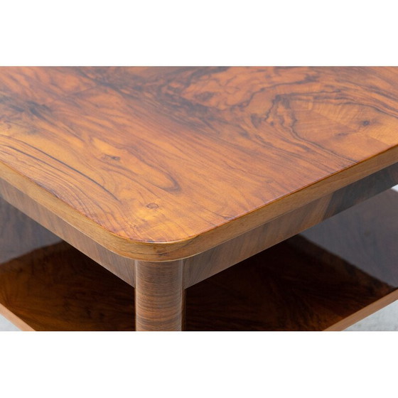 Image 1 of Vintage Art Deco Couchtisch von Thonet, Tschechoslowakei 1930er Jahre