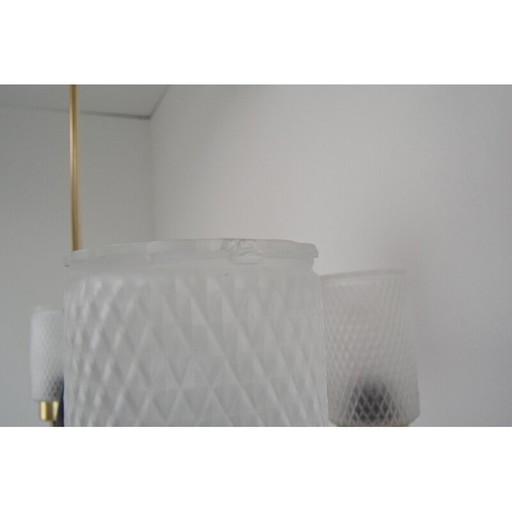 Mid-Century-Kronleuchter aus Holz von Inva Litomerice, Tschechoslowakei 1970er Jahre