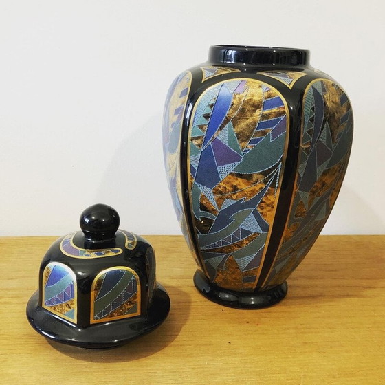 Image 1 of Vintage Art Deco Vase, Italien
