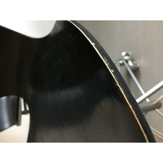 Image 1 of Paar Arbeitsstühle Fritz Hansen 3117 1960er Jahre