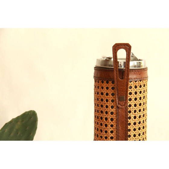 Image 1 of Vintage Paglia Wiener Strohraucher-Set Italien 1960er Jahre