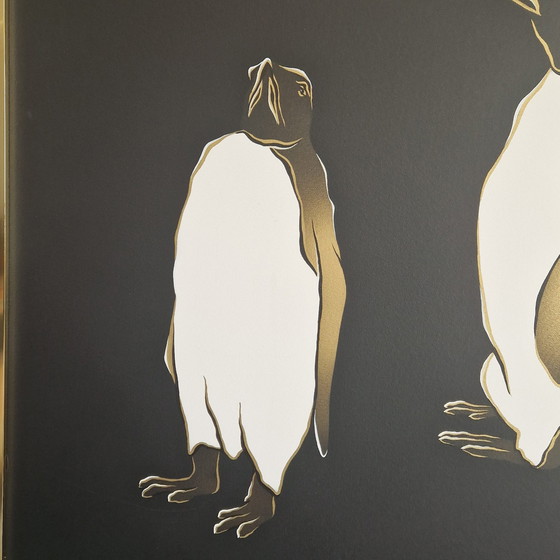 Image 1 of Leo Hortensius- "Pinquin Art" Gemälde