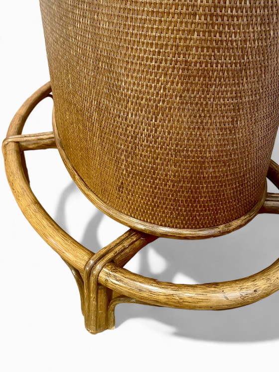 Image 1 of Tiki-Bar Cocktail-Barmöbel Rattan 1950er Jahre