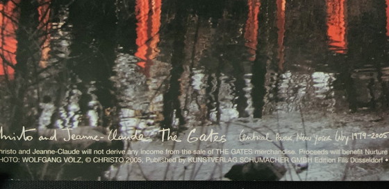 Image 1 of Christo & Jeanne Claude: "The Gates, Central Park, New York 1979-2005".