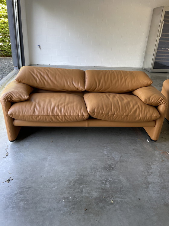 Image 1 of Cassina Maralunga 2 und 3-sitziges Sofa