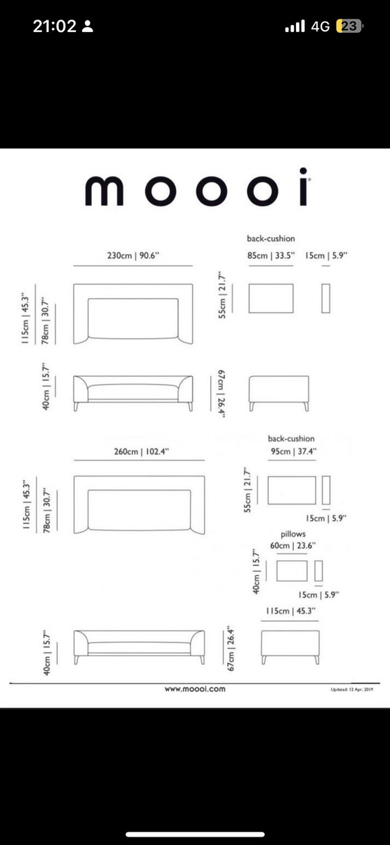 Image 1 of MOOOi Sofa und Hocker von Marcel Wanders