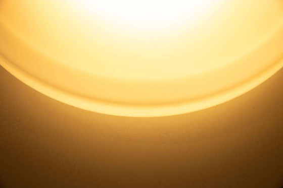 Image 1 of Weltraumzeitalter Peil & Putzler Glaswandleuchte, minimalistisches Gebäck