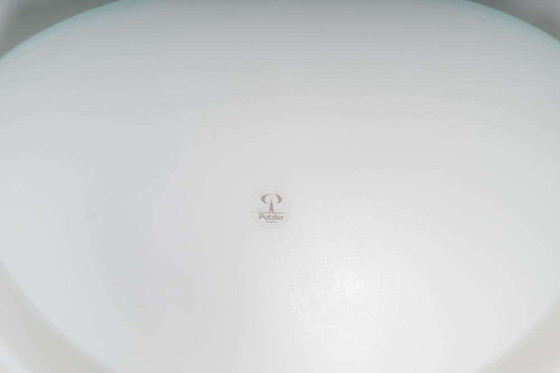 Image 1 of Weltraumzeitalter Peil & Putzler Glaswandleuchte, minimalistisches Gebäck