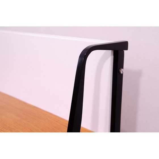 Image 1 of Vintage-Bücherregal aus Buchenholz für Tatra Nabytok, Tschechoslowakei 1960