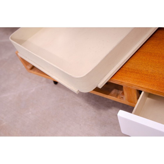 Image 1 of Vintage-Bücherregal aus Buchenholz für Tatra Nabytok, Tschechoslowakei 1960