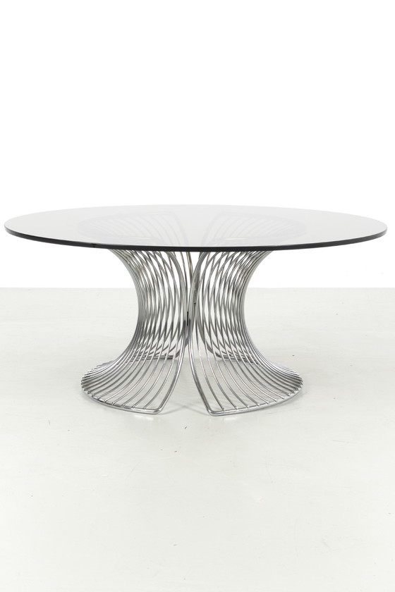 Image 1 of Vintage Couchtisch mit Drahtgestell