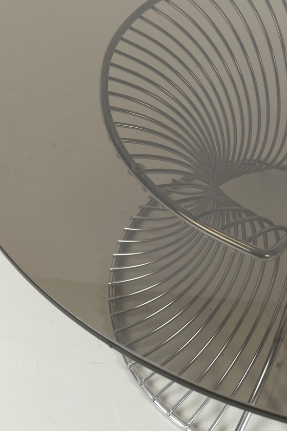 Image 1 of Vintage Couchtisch mit Drahtgestell