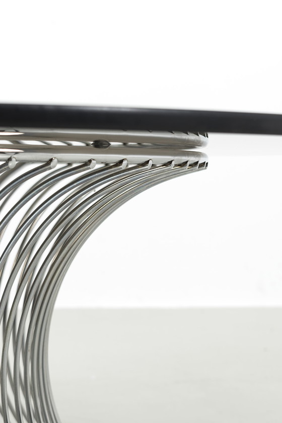 Image 1 of Vintage Couchtisch mit Drahtgestell