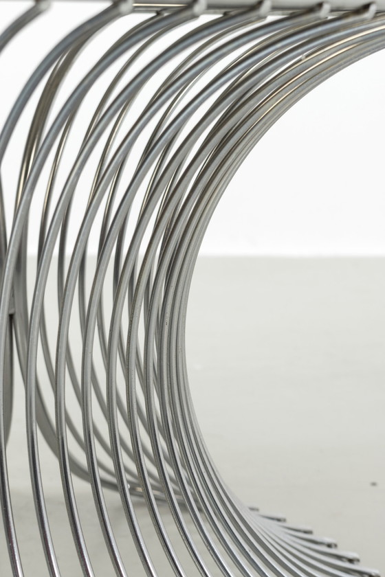 Image 1 of Vintage Couchtisch mit Drahtgestell