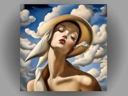 Giclée/Aluminium - Matto - Lempicka