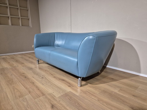 Leolux Pupilla - 2.5-Sitzer Sofa - Blau - Design - Neuer Zustand