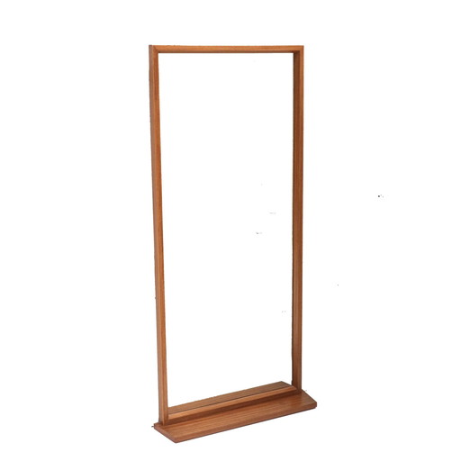 Großer rechteckiger Vintage-Spiegel aus den 1960er Jahren