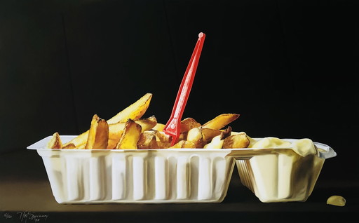 Tjalf Sparnaay - Fries - Offsetlithografie