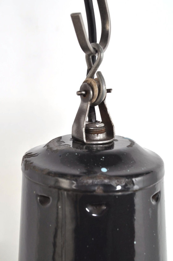 Image 1 of Vintage-Emaille-Lampe