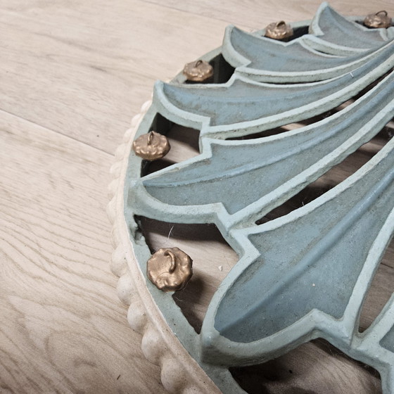 Image 1 of Einzigartige viktorianische Stehlampe aus Gusseisen Jugendstil Französische Stehlampe