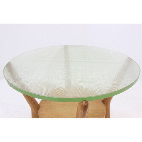 Image 1 of Vintage Couchtisch aus Glas von Kropáãek und Koželka, 1960