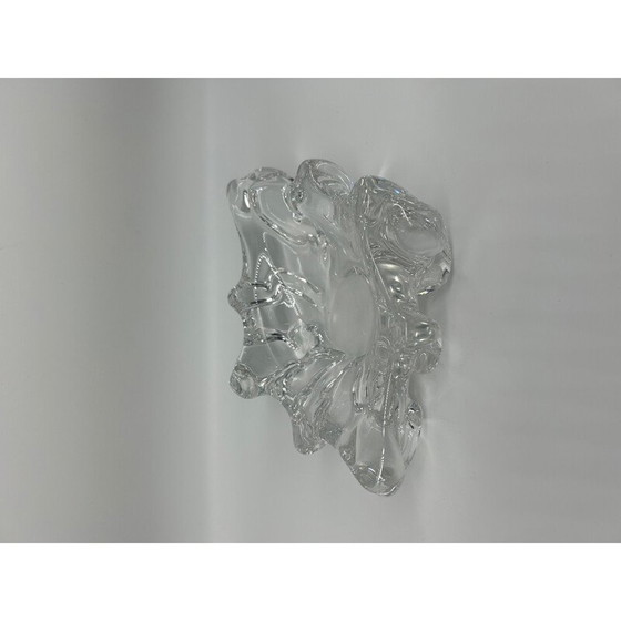 Image 1 of Vintage-Taschentablett aus Kristall für Schneider, 1970