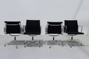 4x Charles Eames Vitra EA 108 Konferenzstuhl
