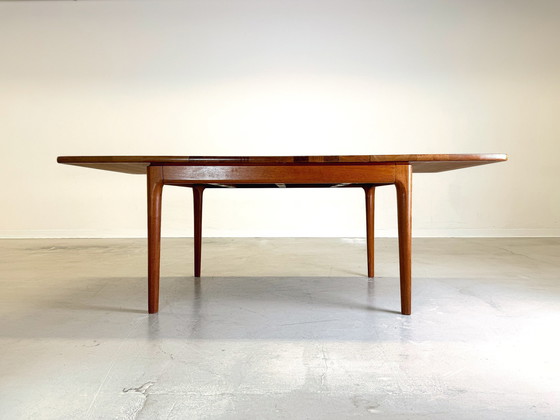 Image 1 of Ausziehbarer Mid Century Esstisch Glostrup Møbelfabrik Teak