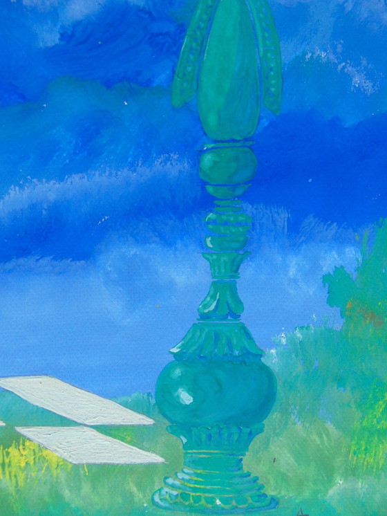 Image 1 of Aad van den Bosch - Schachfiguren im Querformat