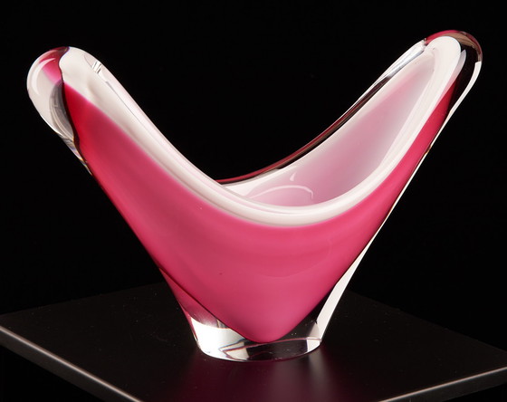 Image 1 of Flygsfors Coquille Glasschale von Paul Kedelv