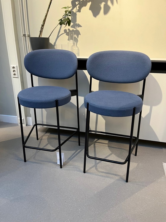 Image 1 of 2x Verner Panton 430 Barhocker