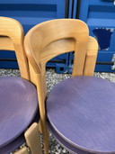 4x Bruno Rey, Chair, Kusch & Co, Bicolour