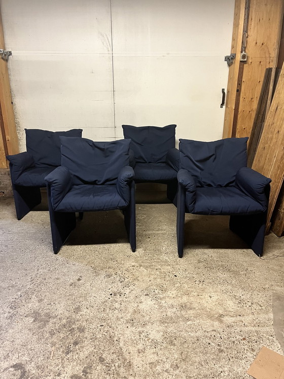 Image 1 of 4x Cassina Palmaria Stuhl