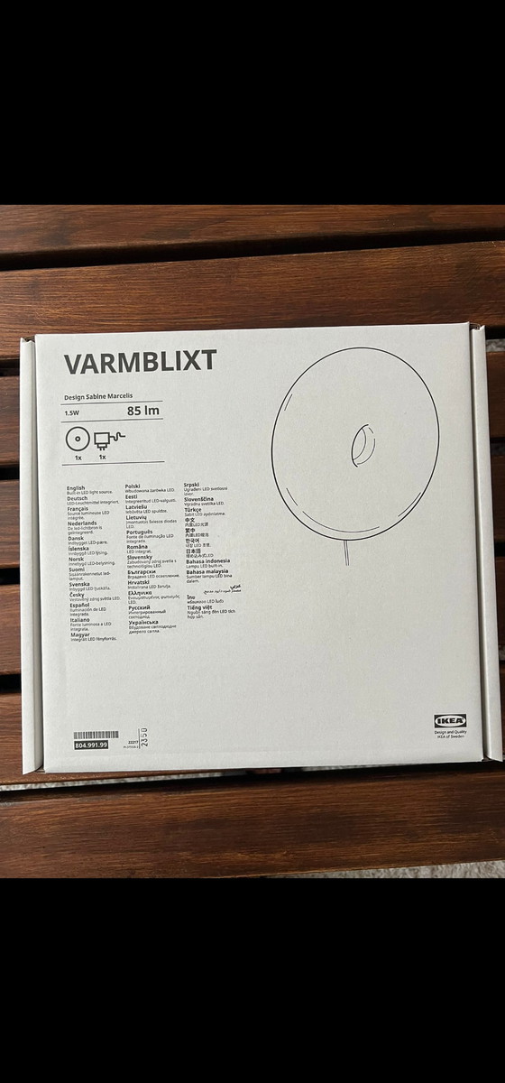 Image 1 of Ikea Varmblixt Donut-Lampe