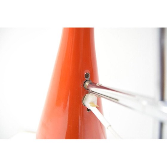 Image 1 of Verstellbare Tischlampe aus Chrom und lackiertem Metall von Lidokov, Tschechoslowakei 1970