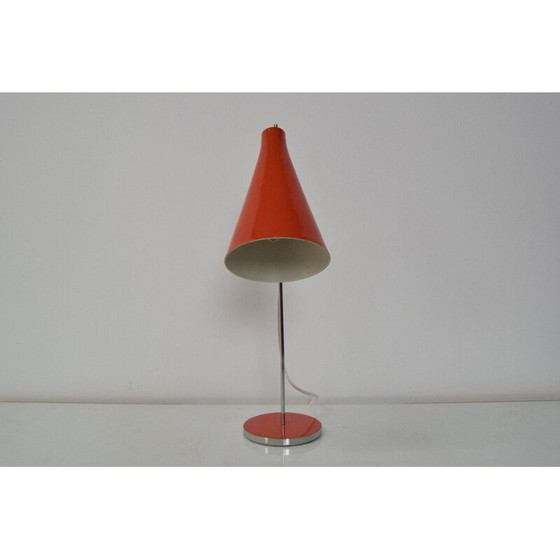 Image 1 of Verstellbare Tischlampe aus Chrom und lackiertem Metall von Lidokov, Tschechoslowakei 1970